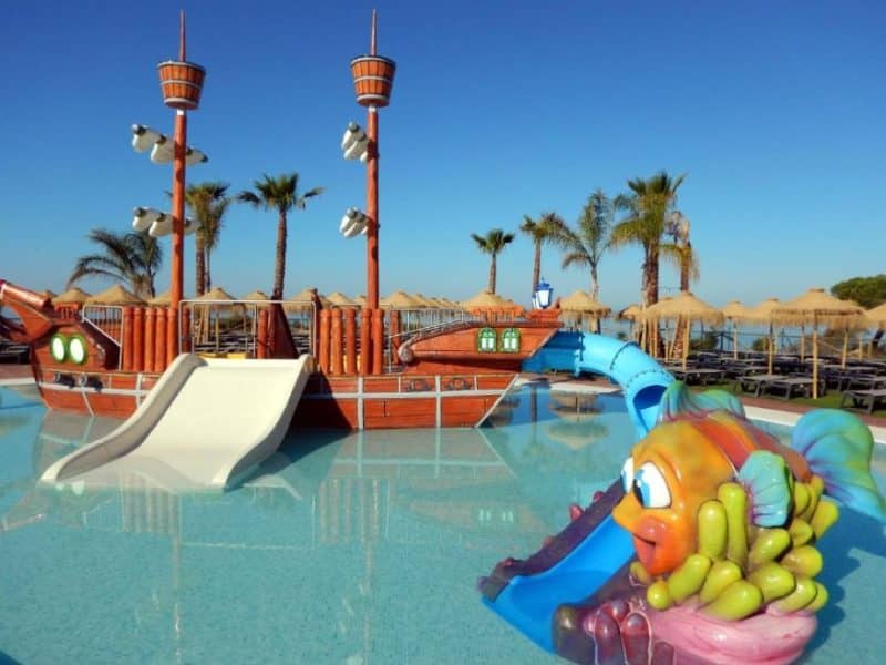Hoteles con Toboganes; Ohtels Mazagon