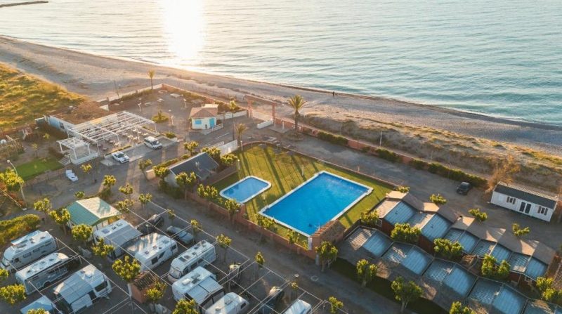 Campings Baratos en la Playa; Camping Tres Estrellas Mediterráneo