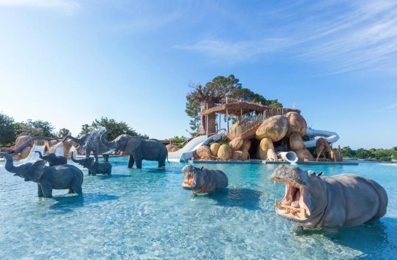 Campings con Toboganes; Sangulí Camping & Resort